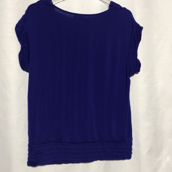MAX STUDIO Drap Neck Top - Picture 2 of 3